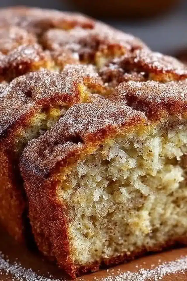 Snickerdoodle Banana Bread Recipe