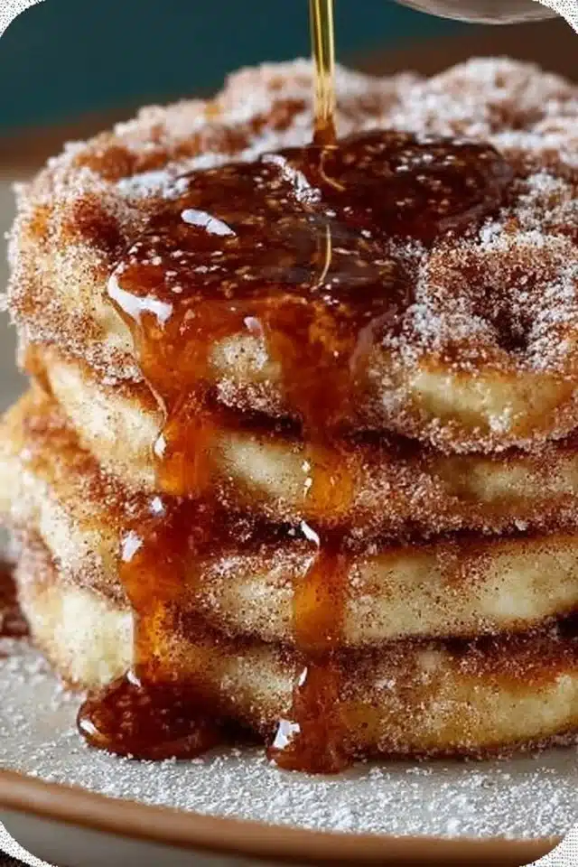 Spanish Churro-Inspired Pancakes: Fluffy, Sweet & Easy Morning Treat 2 Spanish Churro-Inspired Pancakes: A Breakfast Delight!