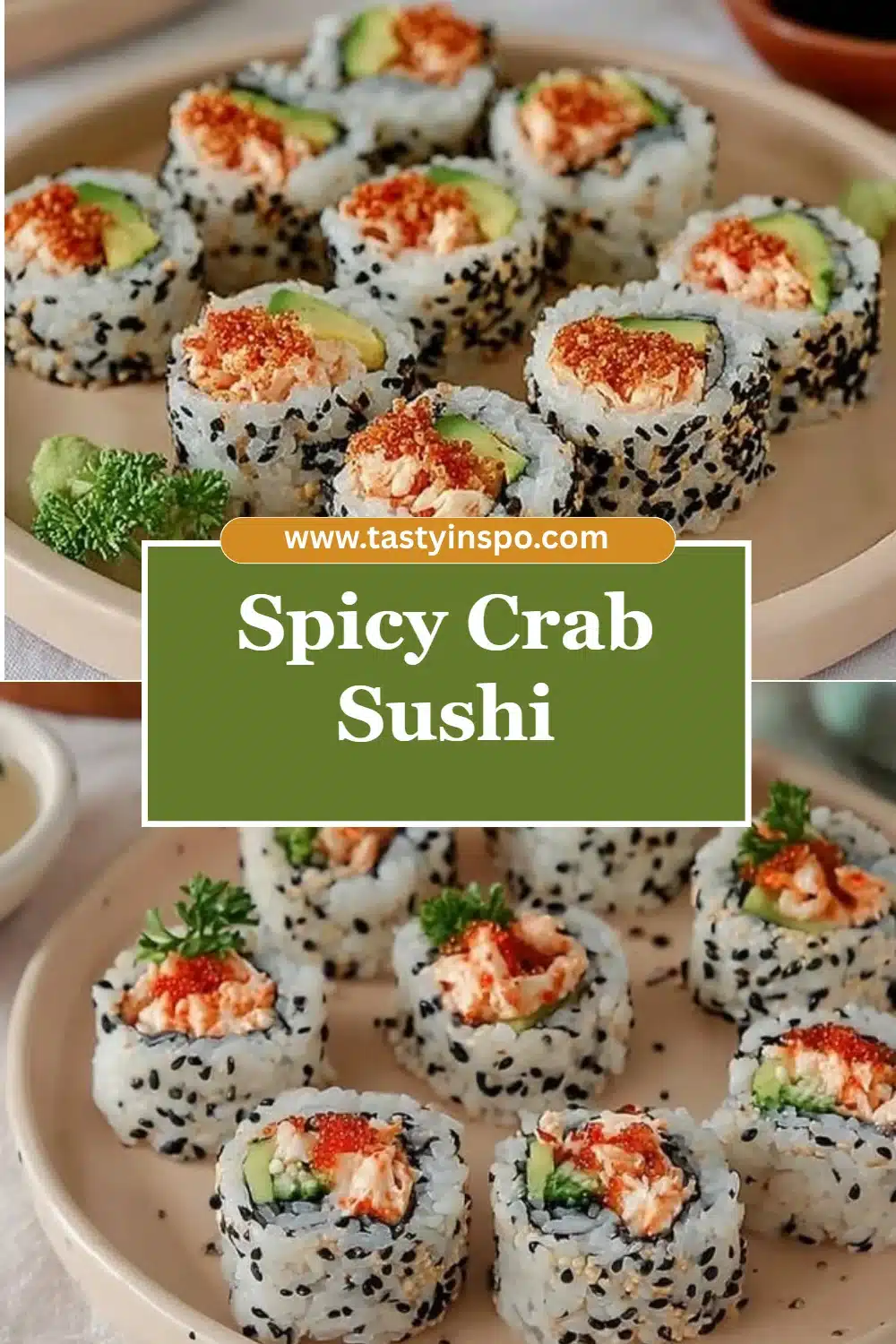 Spicy Crab Sushi