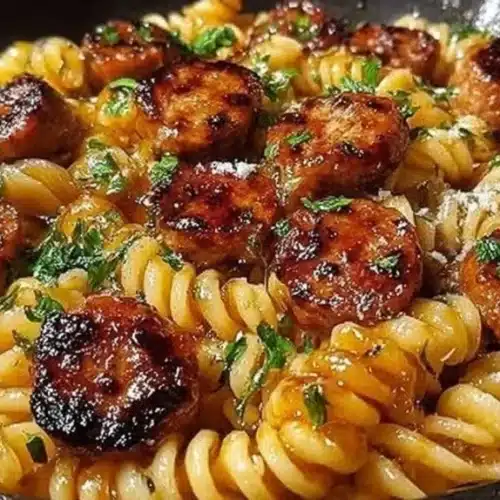 sticky honey garlic sausage pasta skillet 2026 02 12 141729 1024x574 1