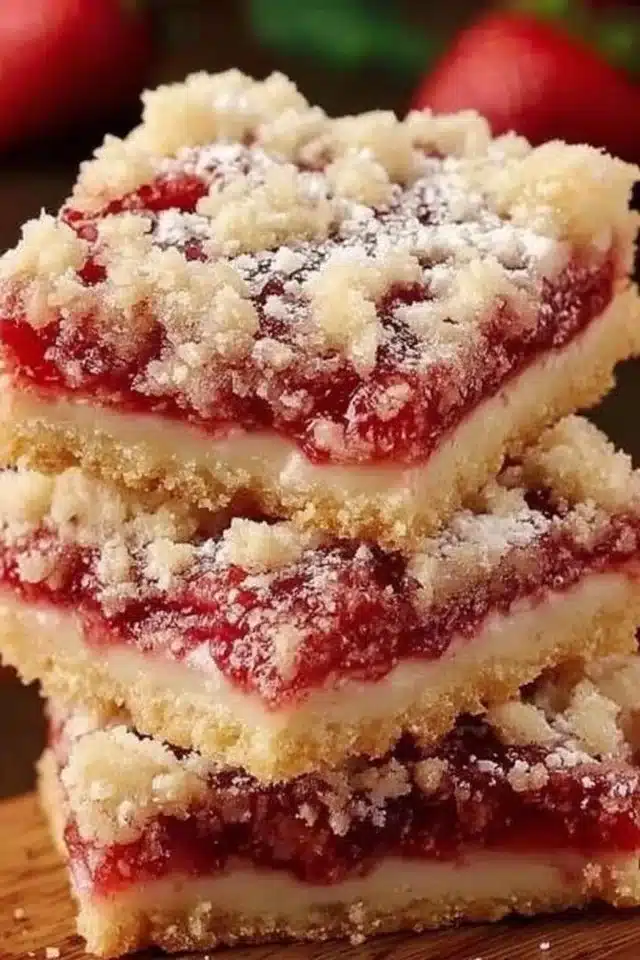 Strawberry Shortcake Bars Recipe (Easy, Creamy, Delicious) 2 Strawberry Shortcake Bars Recipe