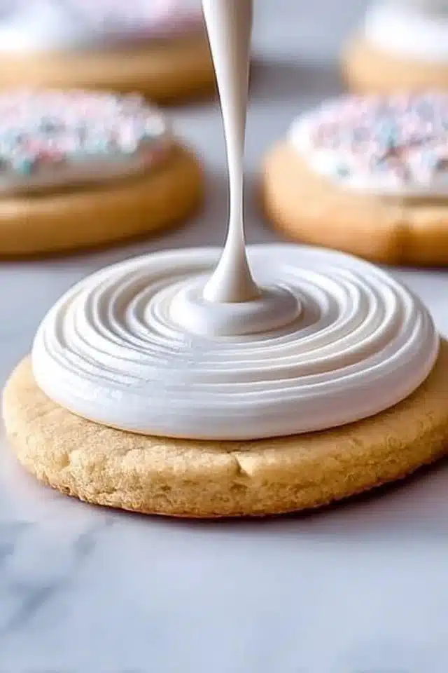 Sugar Cookie Icing (Easy Recipe That Hardens Smooth) 2 Sugar Cookie Icing