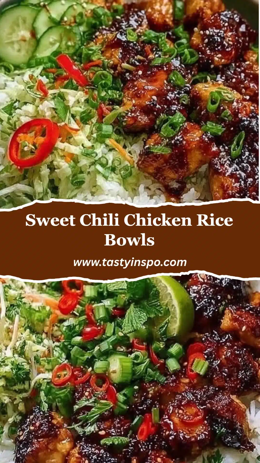 Sweet Chili Chicken Rice Bowls (Easy 30-Minute Dinner) 3 Sweet Chili Chicken Rice Bowls