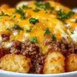 Tater Tot Casserole With Ground Beef Easy Family Dinner 3 tater tot casserole with ground beef 2026 02 03 120601 1024x574 1
