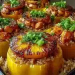 Teriyaki Chicken and Rice Stuffed Peppers with Pineapple (So Good!) 4 teriyaki pineapple chicken and rice stuffed pepper 2026 02 08 152827 1024x574 1