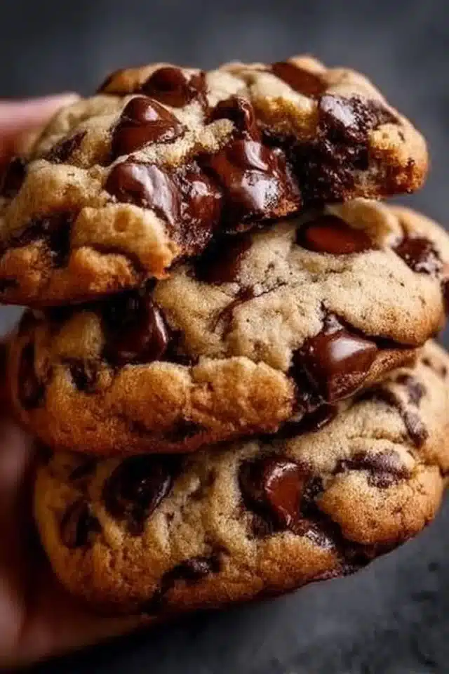 The Best Giant Chocolate Chip Cookie