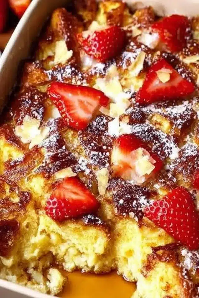 Valentine's Day French Toast Casserole