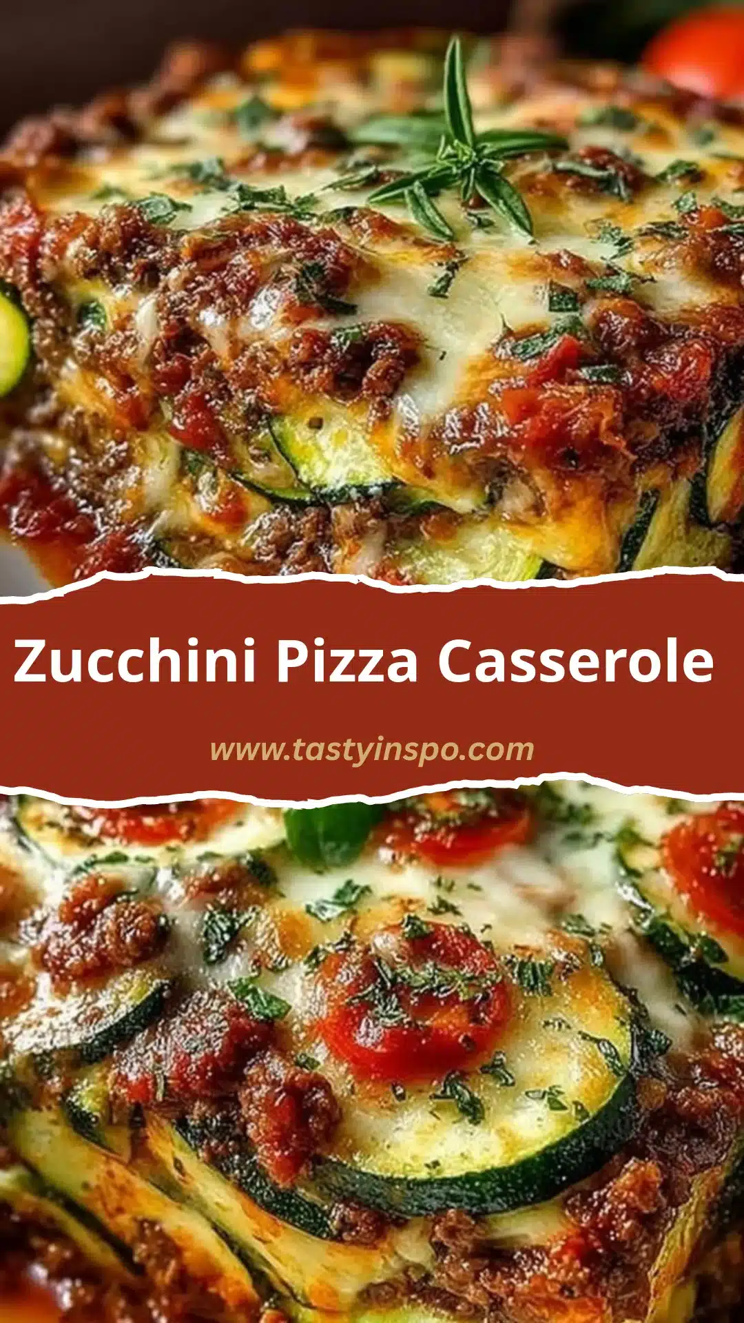 Zucchini Pizza Casserole (Easy Low-Carb Dinner) 3 Zucchini Pizza Casserole