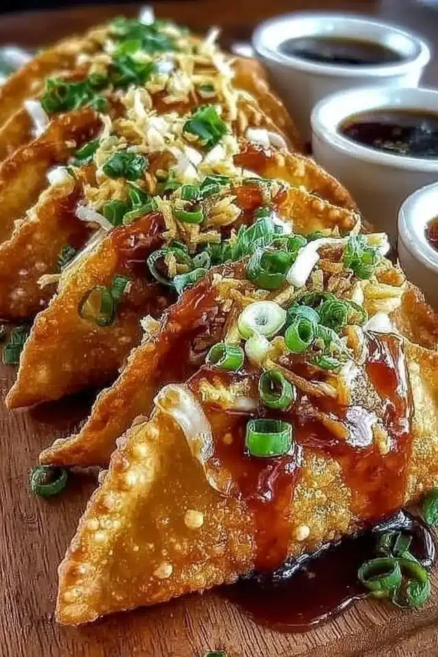 Applebee's Chicken Wonton Tacos