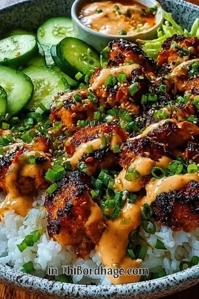 Bang Bang Chicken Bowl