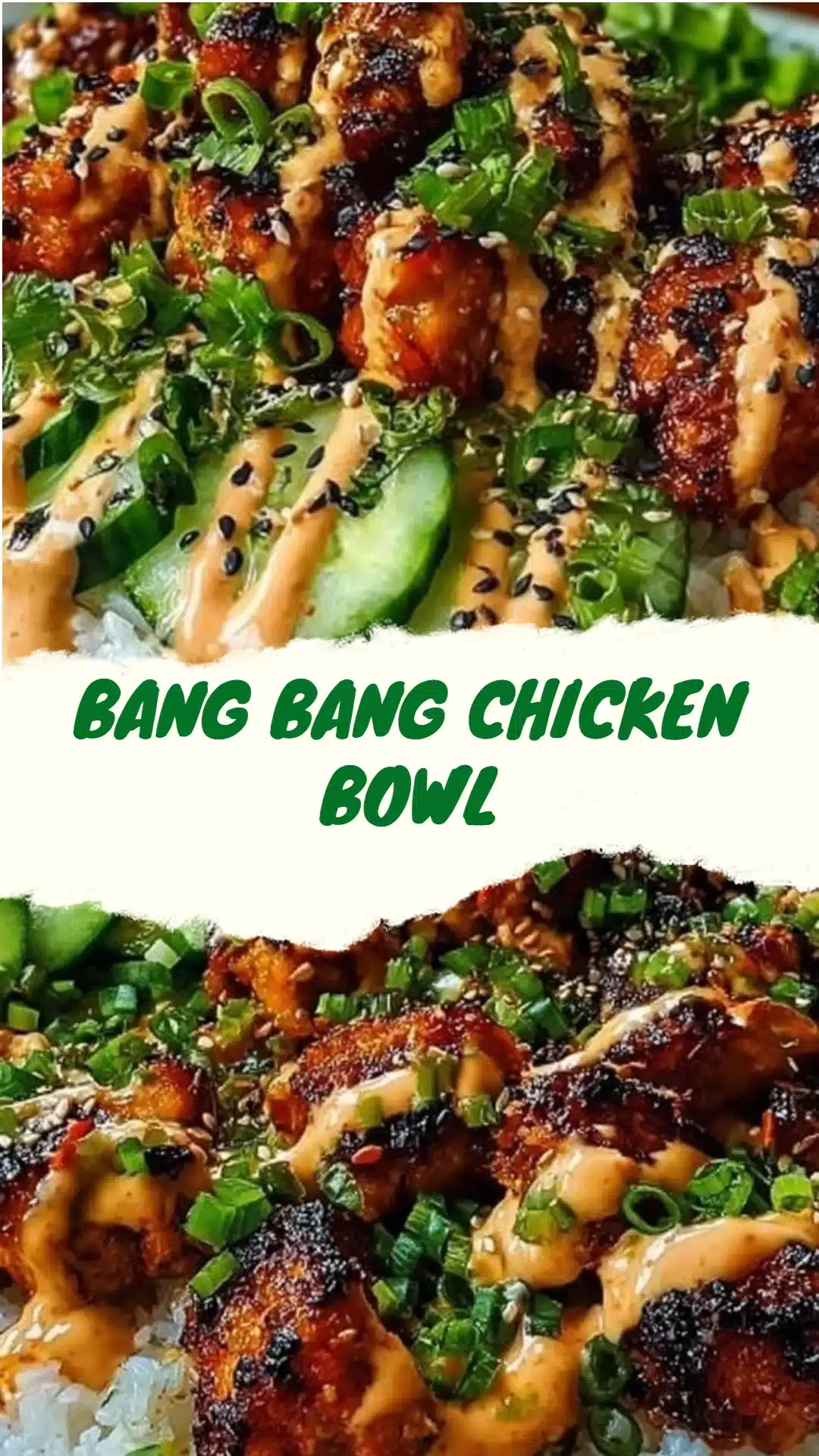 Bang Bang Chicken Bowl