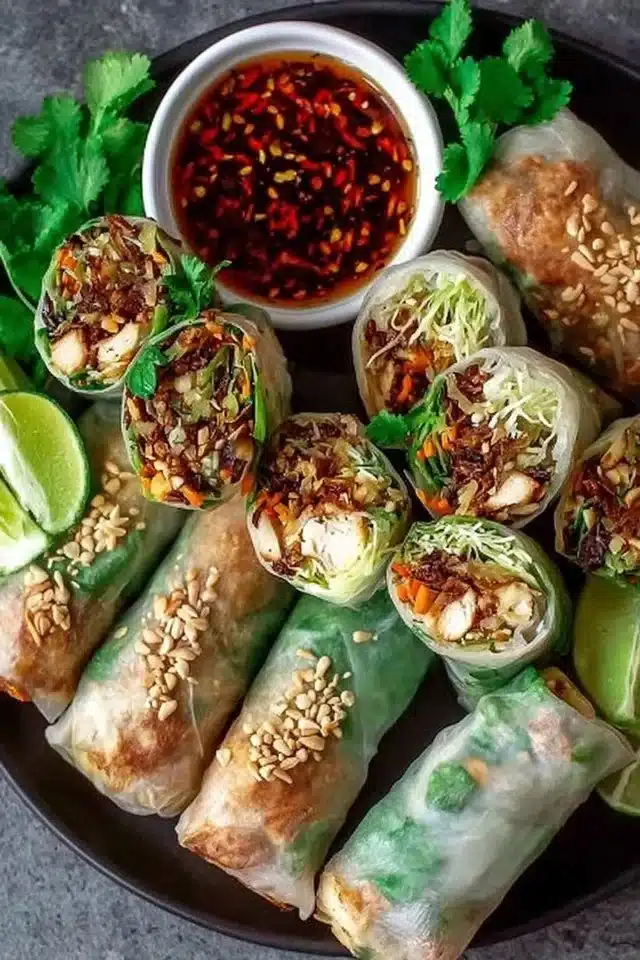 Chicken Spring Rolls