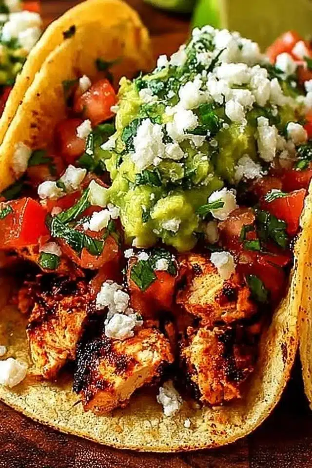 Chicken Street Tacos for an Easy Flavor Packed Dinner 2 Chicken Street Tacos