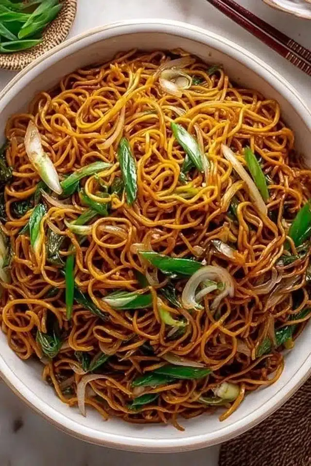 Easy Classic Chinese Fried Noodles for a Quick Dinner 2 Classic Chinese Fried Noodles