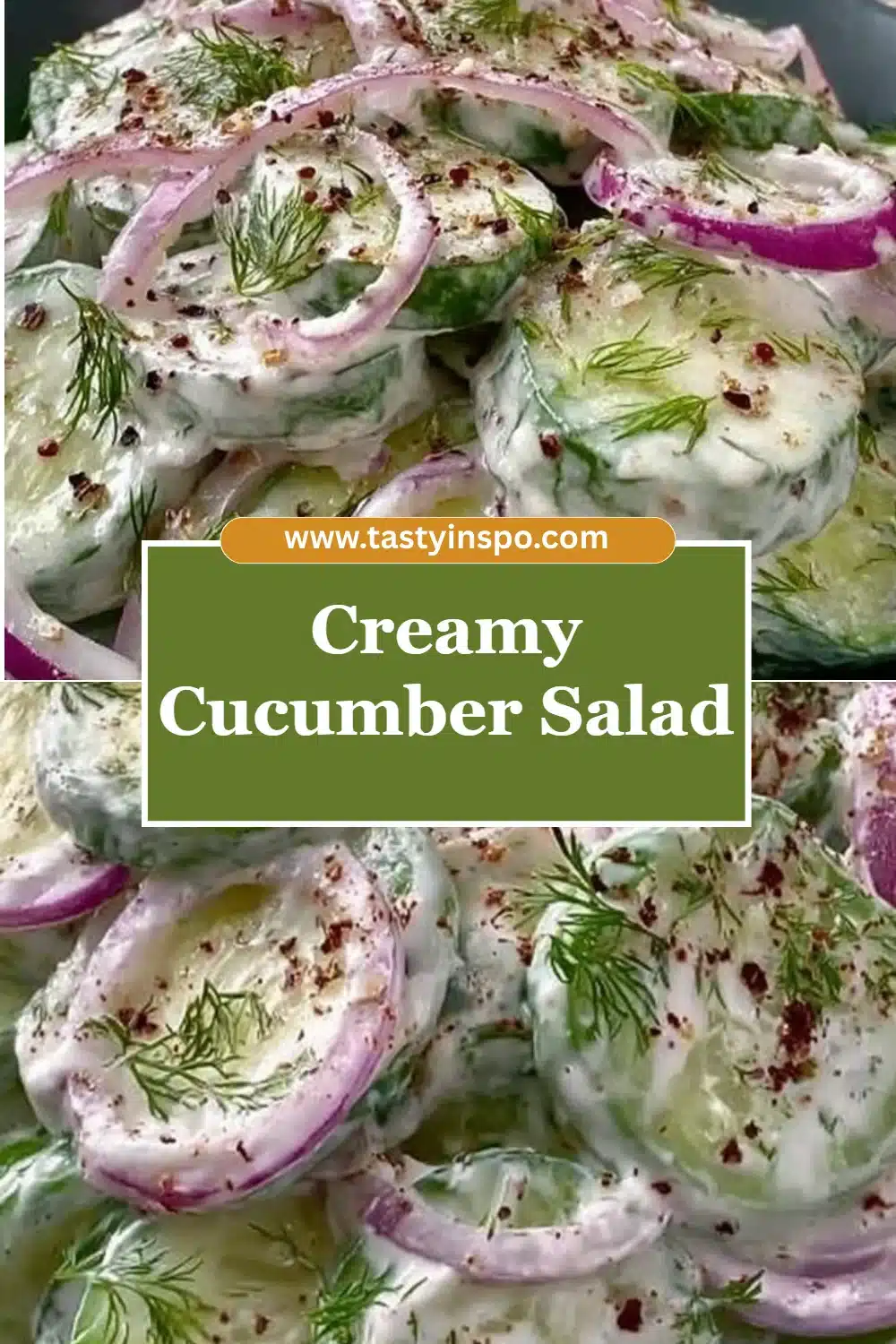 Creamy Cucumber Salad