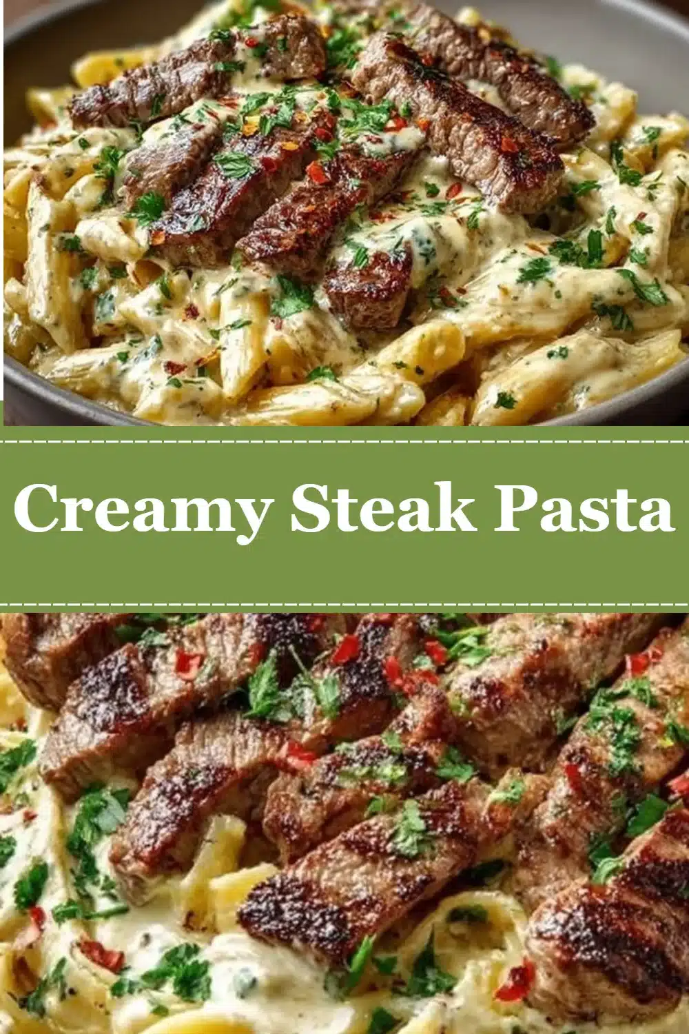 Creamy Steak Pasta