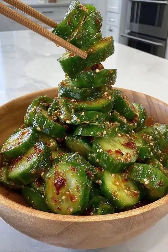 Crisp Cucumber Salad