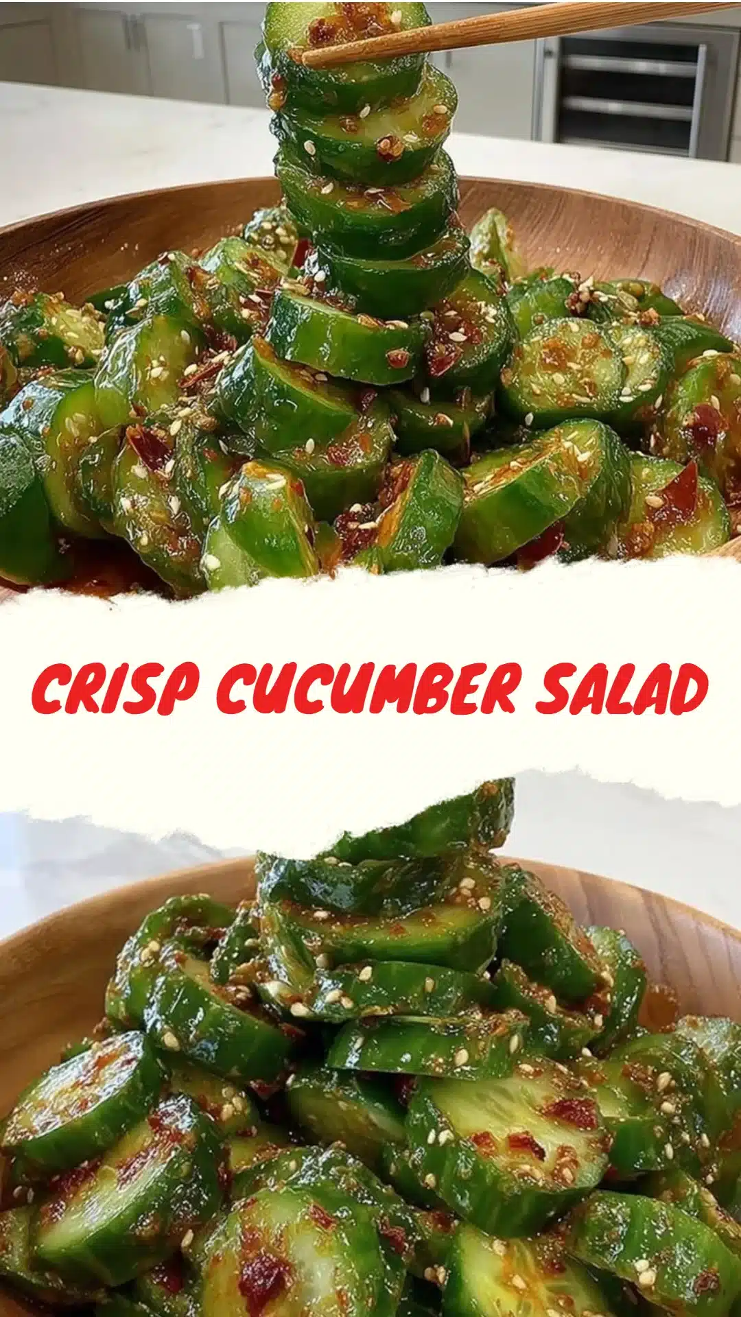 Crisp Cucumber Salad