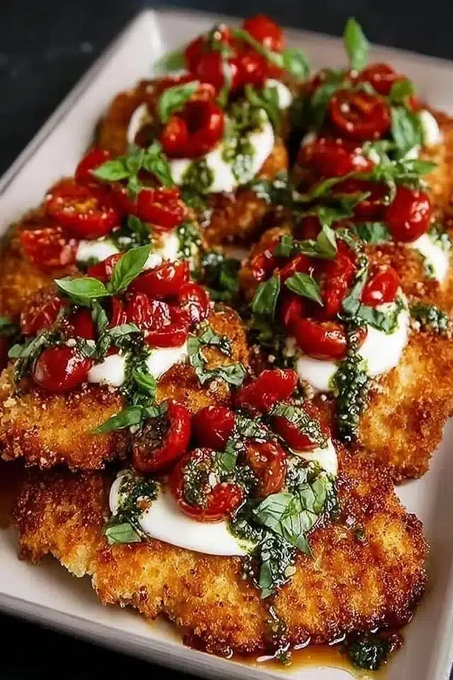 Crispy Parmesan-Basil Chicken Cutlets for a Quick Easy Dinner 2 Crispy Parmesan-Basil Chicken Cutlets