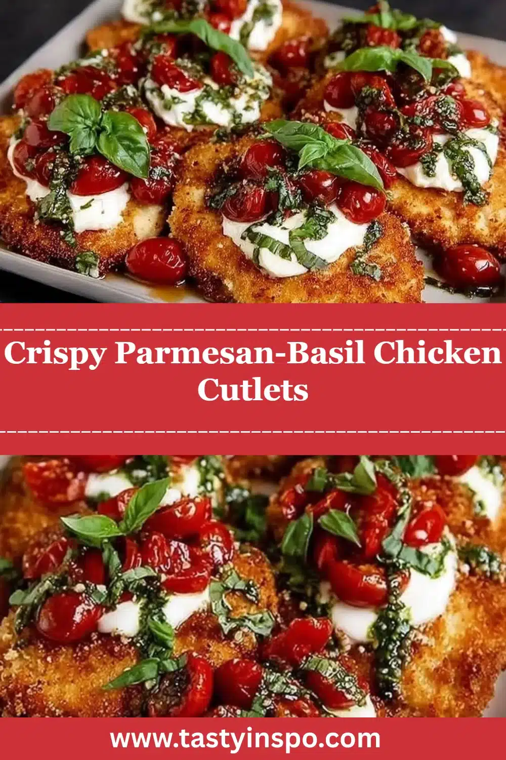 Crispy Parmesan-Basil Chicken Cutlets for a Quick Easy Dinner 3 Crispy Parmesan-Basil Chicken Cutlets