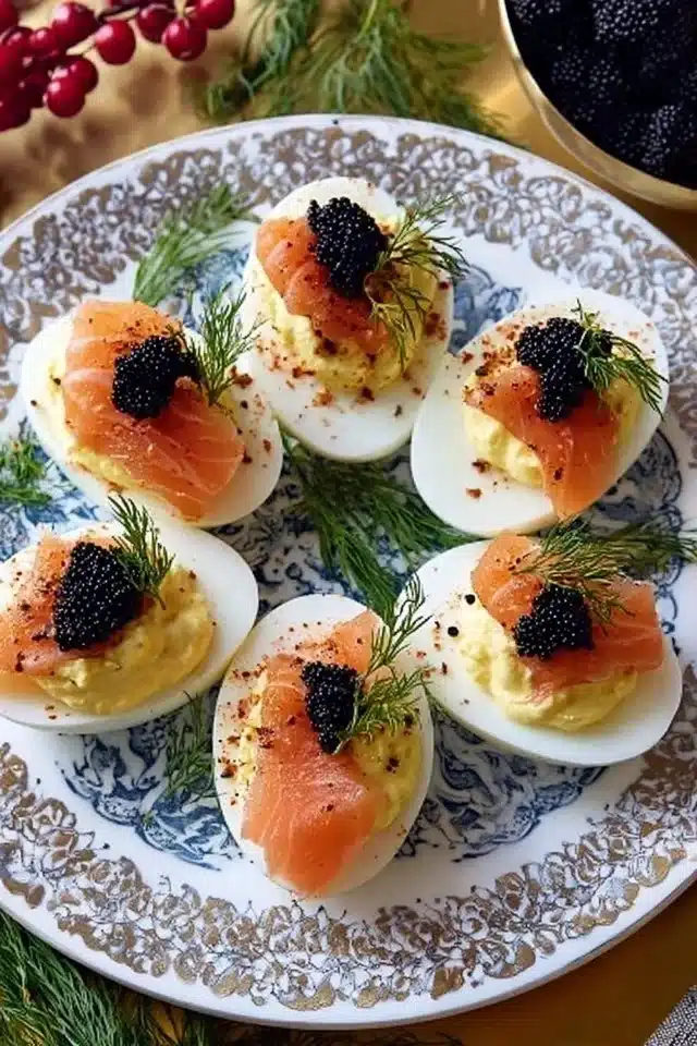 Devilled Eggs Royale
