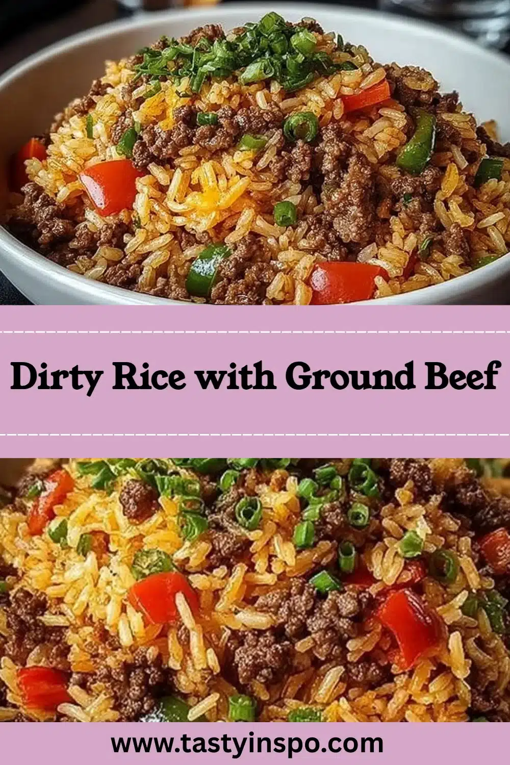 Dirty Rice with Ground Beef