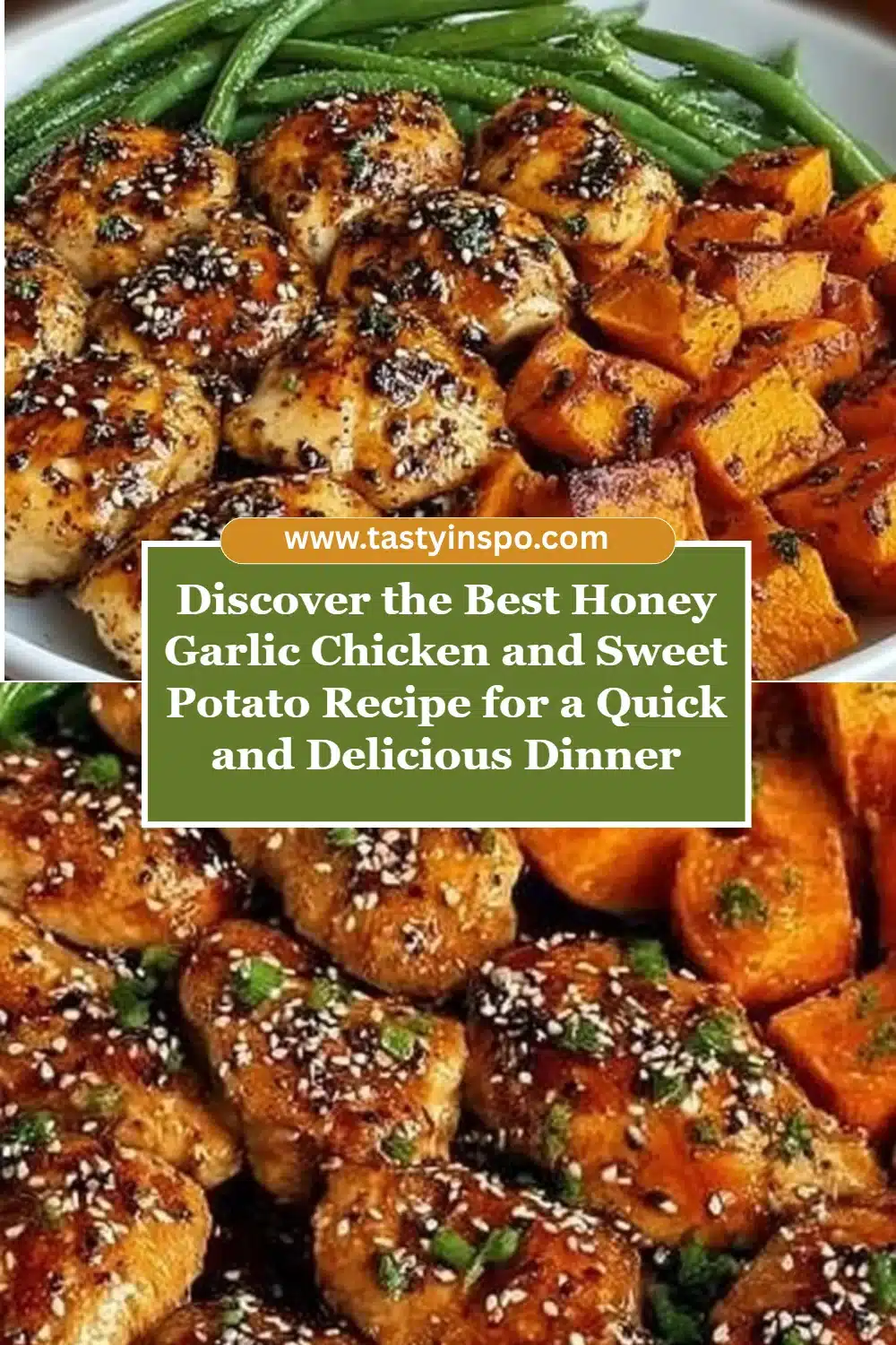 Discover the Best Honey Garlic Chicken and Sweet Potato Recipe for a Quick and Delicious Dinner
