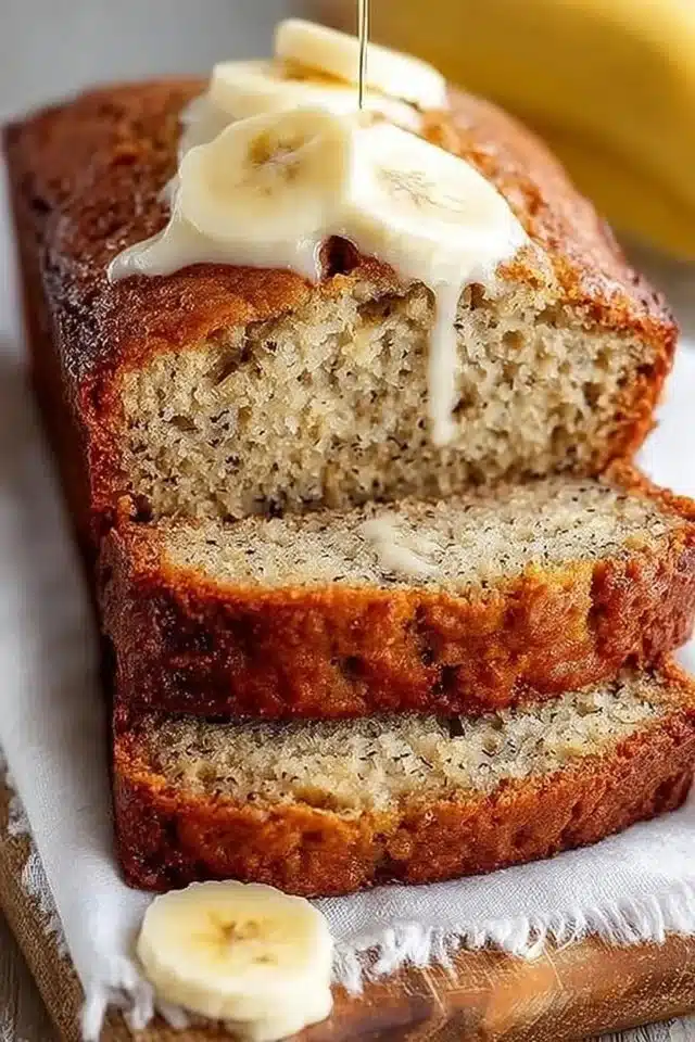 Easy Moist Banana Bread