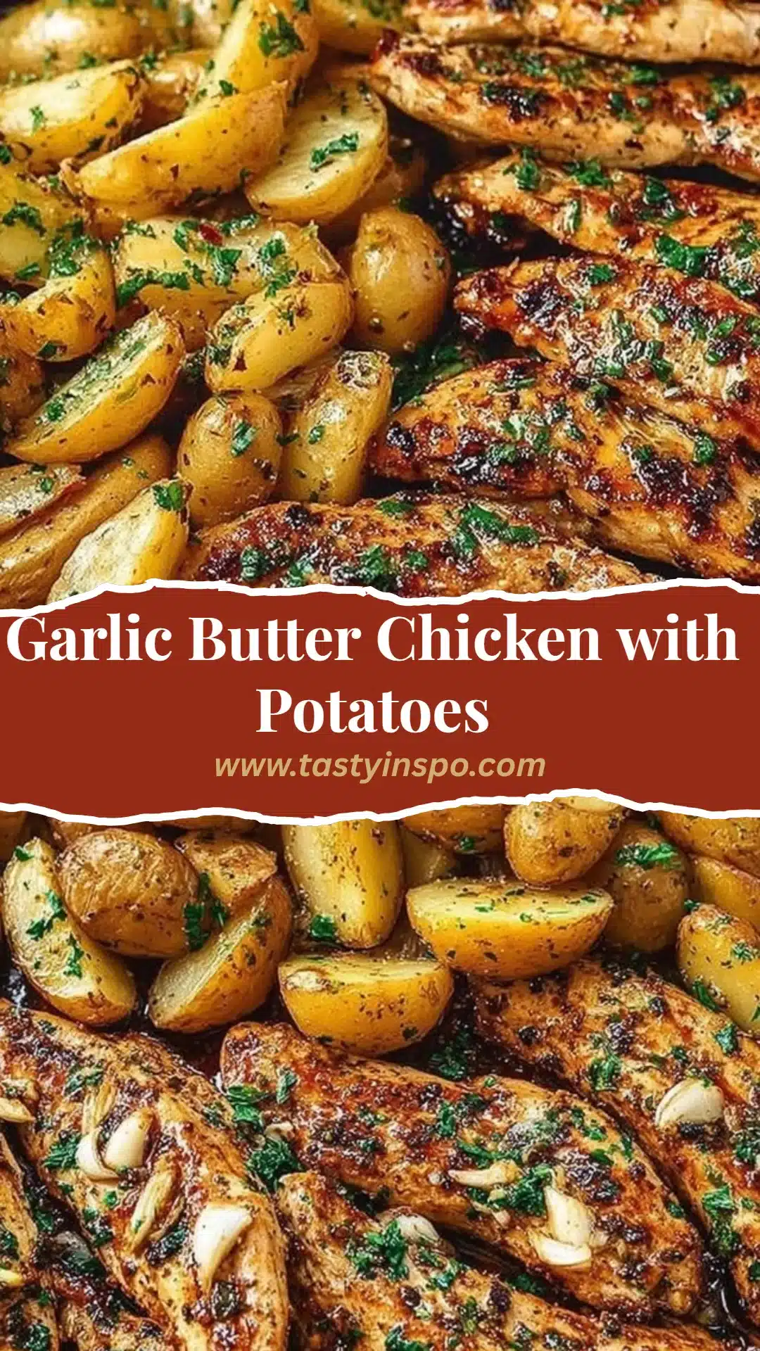Garlic Butter Chicken with Potatoes
