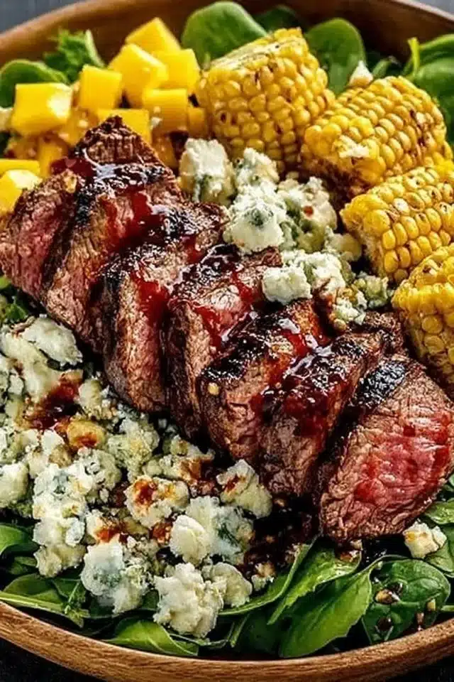 Easy Grilled Balsamic Steak Salad Everyone Will Love 2 Grilled Balsamic Steak Salad