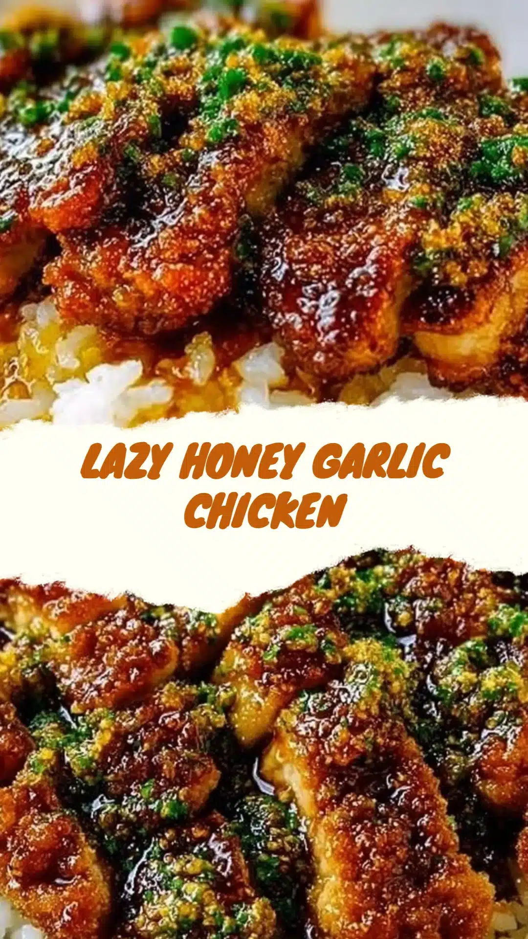 Lazy Honey Garlic Chicken