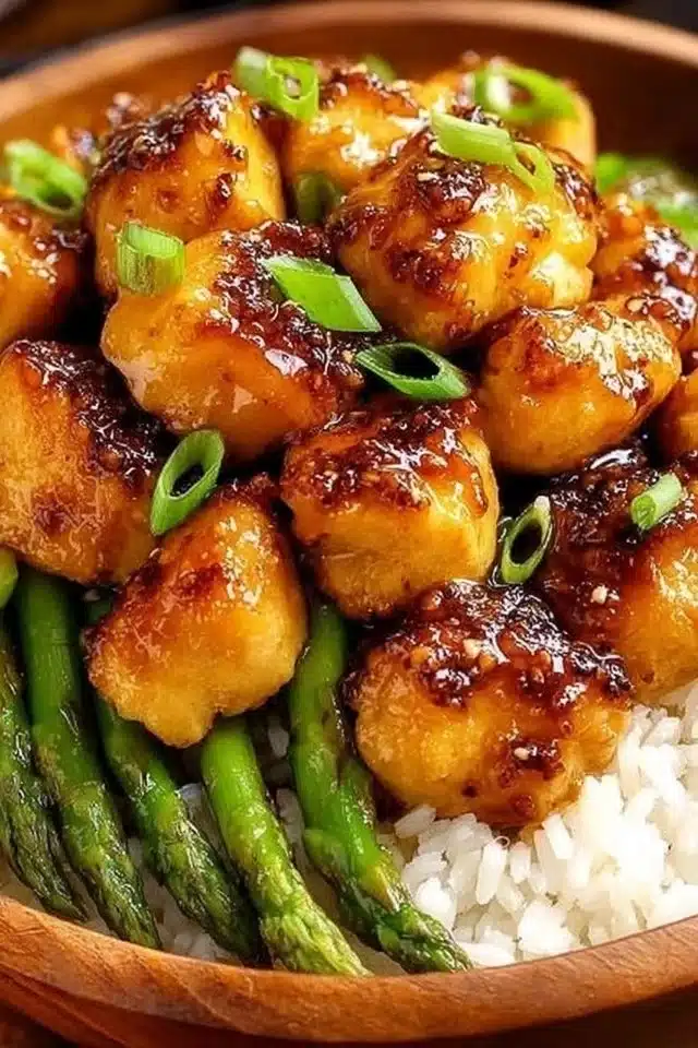 Simple Honey Mustard Chicken with Asparagus 2 Simple Honey Mustard Chicken with Asparagus