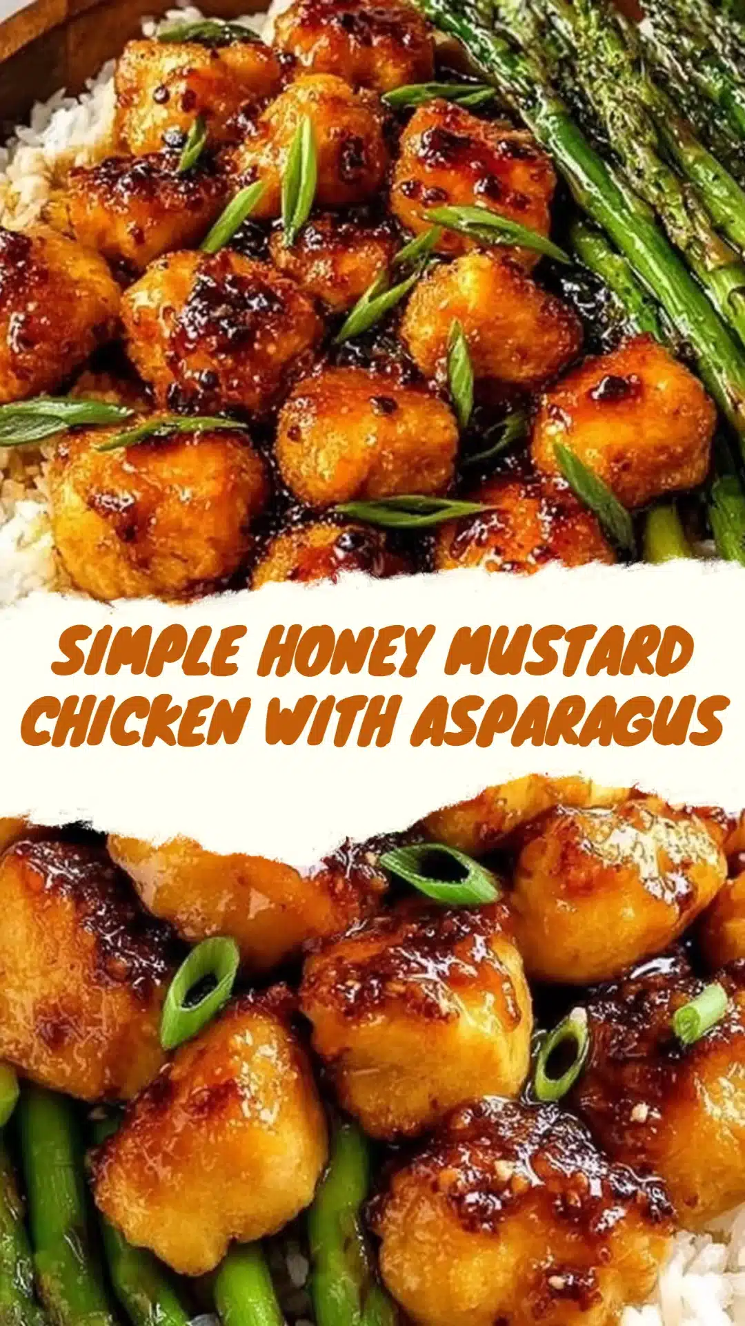 Simple Honey Mustard Chicken with Asparagus 3 Simple Honey Mustard Chicken with Asparagus