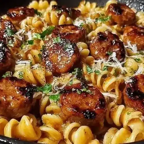 Homemade Sticky Honey Garlic Sausage Pasta Skillet Better Than Takeout 4 sticky honey garlic sausage pasta skillet 2026 03 15 230840 1024x574 1