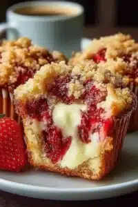 Strawberry Cream Cheese Muffins