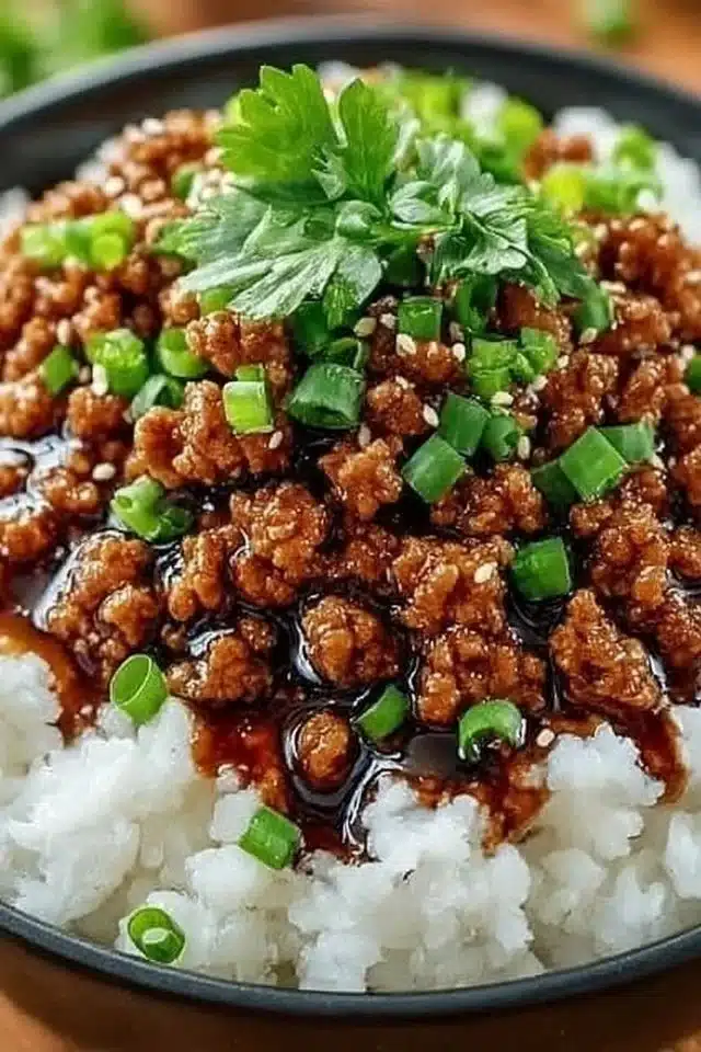 25 Minute Honey Garlic Ground Turkey Recipe for Easy Dinner 2 Sweet and Savory Honey Garlic Ground Turkey Recipe in 25 Minutes