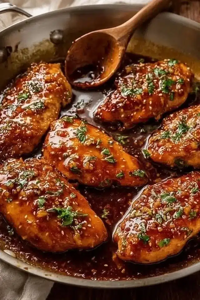 30 Minute Honey Garlic Chicken