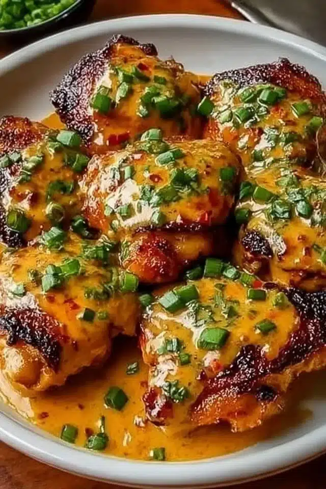 Bang Bang Chicken Thighs