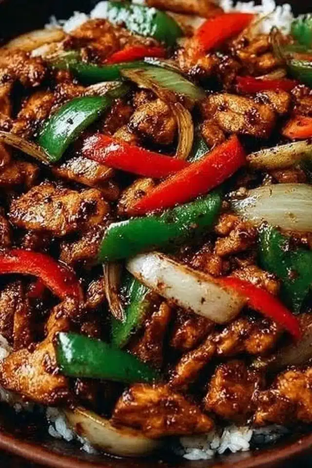 Black Pepper Chicken