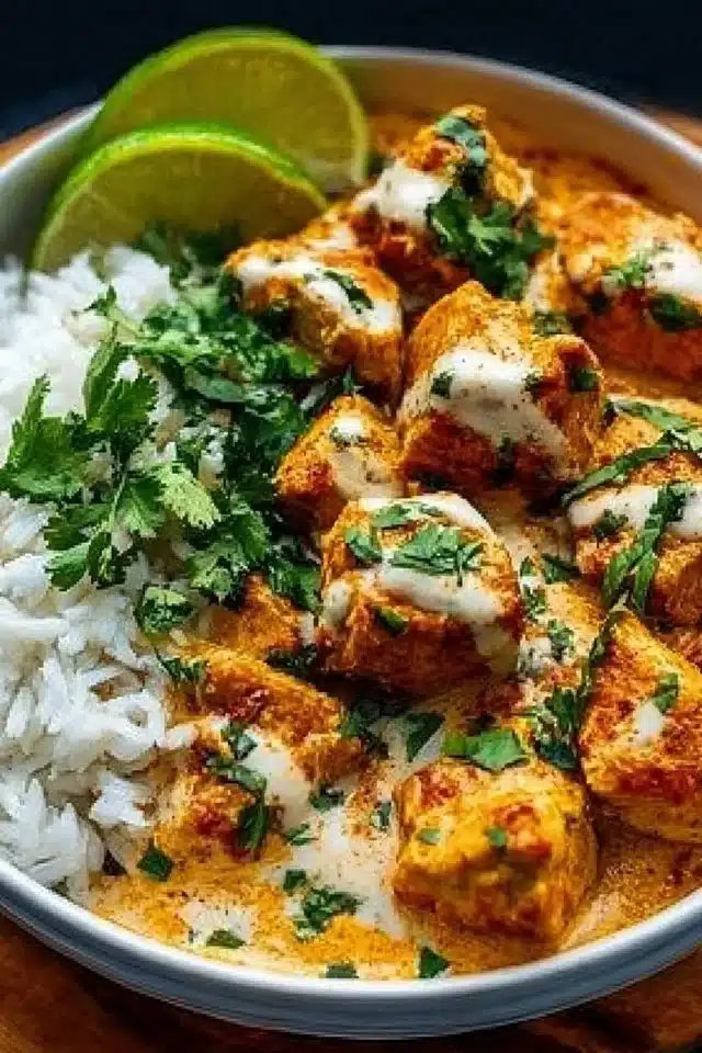 Coconut Chicken Rice Bowl: Creamy Comfort in Every Bite