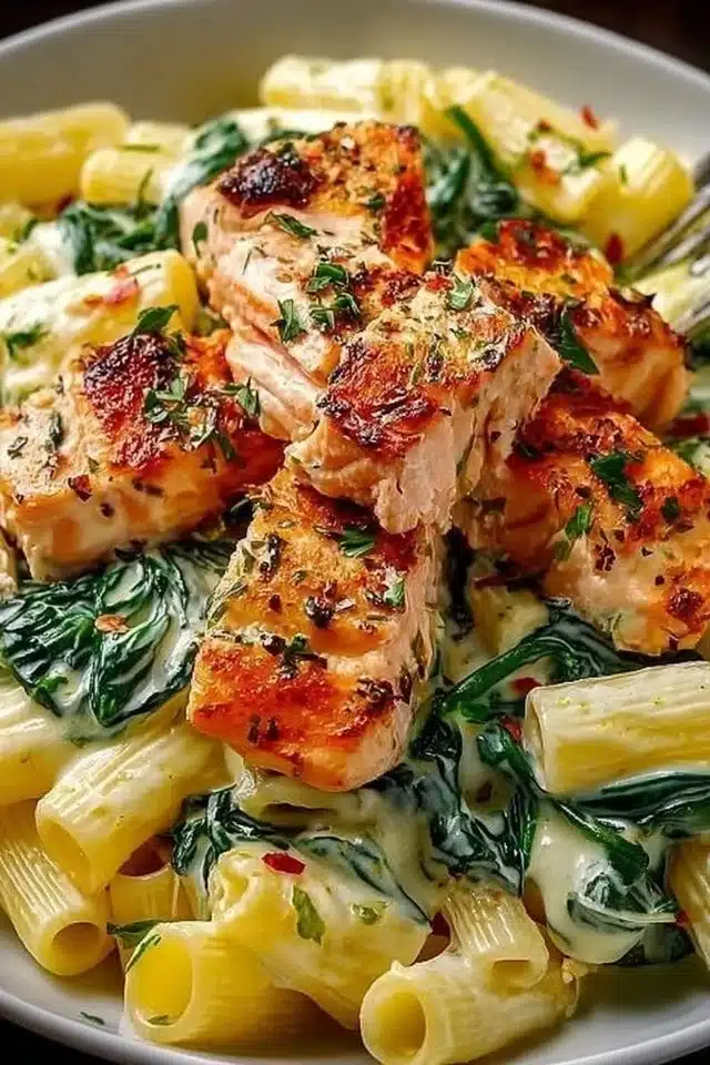 Creamy Salmon Pasta