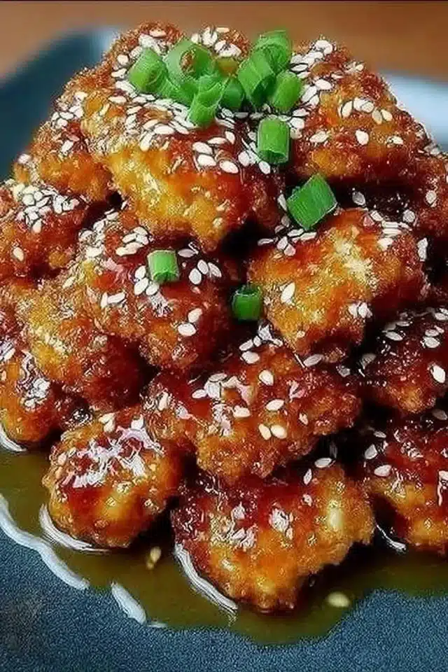 Crispy Chinese Honey Chicken