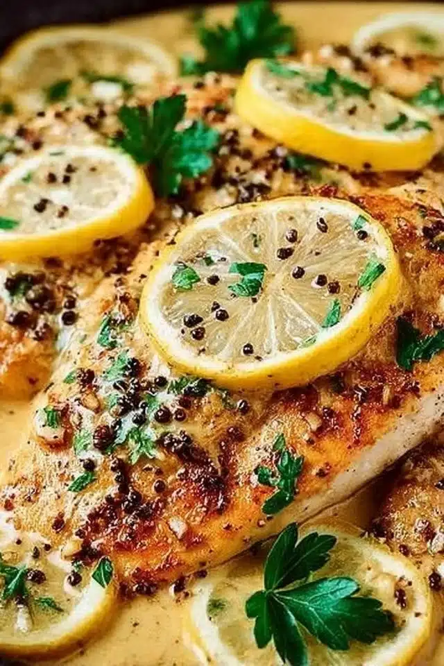 Easy Lemon Garlic Chicken