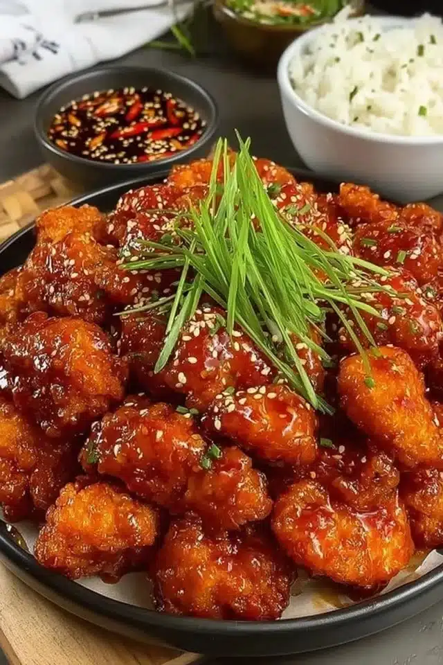 Healthy Korean Fried Chicken