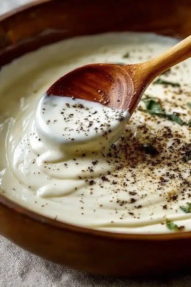 High Protein Alfredo Sauce for Quick Creamy Weeknight Dinners 2 High Protein Alfredo Sauce