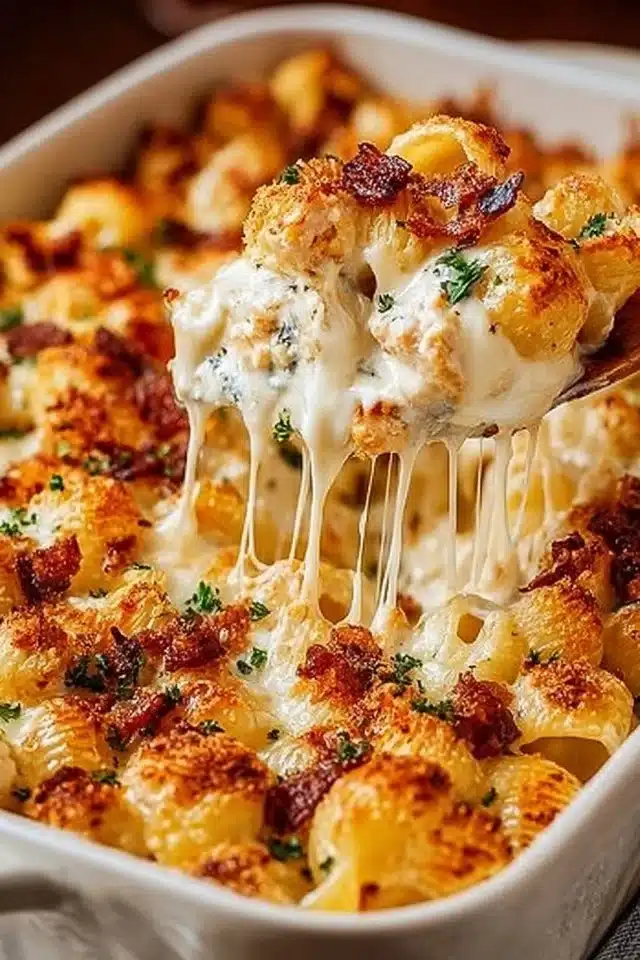 Homemade Crack Chicken Casserole