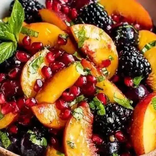 honey lime basil peach fruit salad 2026 04 30 081354 1024x574 1