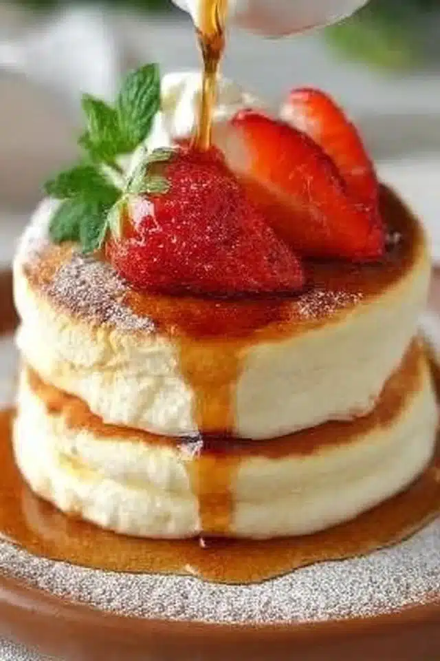 Japanese Soufflé Pancakes