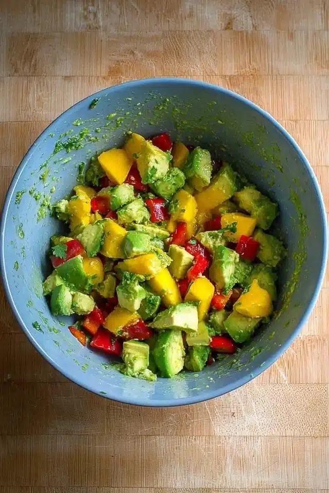 Mango Avocado Salad