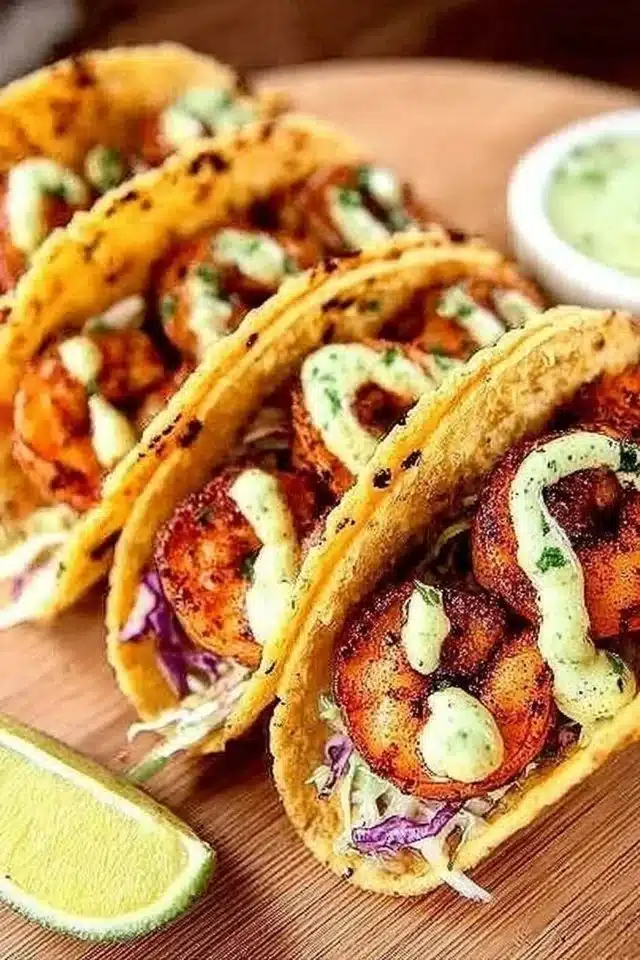 The Best Spicy Shrimp Tacos for Taco Night at Home 2 Spicy Shrimp Tacos